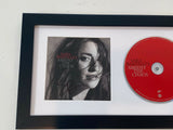 Sara Bareilles Signed Autographed Amidst The Chaos Framed CD Cover Display COA