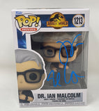 Jeff Goldblum Signed Dr. Ian Malcolm Funko Pop Jurassic World Dominion BAS COA