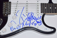 Cheap Trick Signed Autographed Electric Guitar x4 Robin Zander Rick Tom ACOA COA