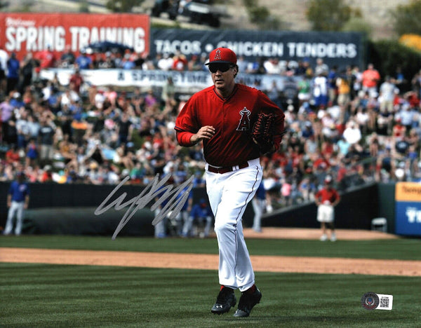 Will Ferrell Takes the Field Signed 11x14 Photo Los Angeles Angels Beckett COA