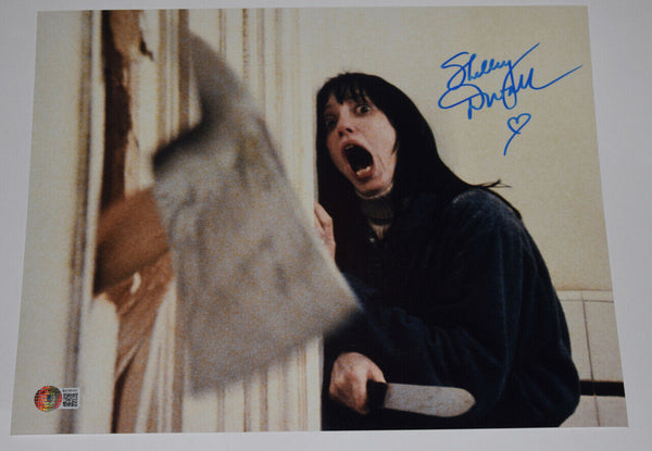 Shelley Duvall Signed Autographed 11x14 Photo The Shining Wendy Beckett BAS COA