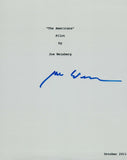 Joe Weisberg Signed Autographed THE AMERICANS Pilot Episode Script COA VD