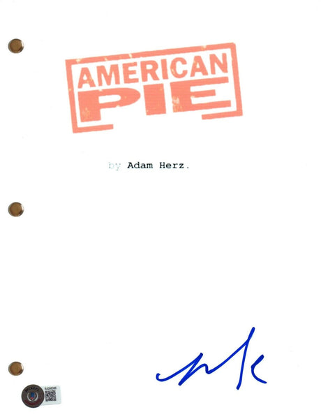 Natasha Lyonne Signed Autograph American Pie Full Movie Script Beckett COA