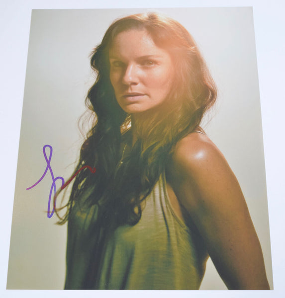 Sarah Wayne Callies Signed Autographed 11x14 Photo The Walking Dead Lori COA