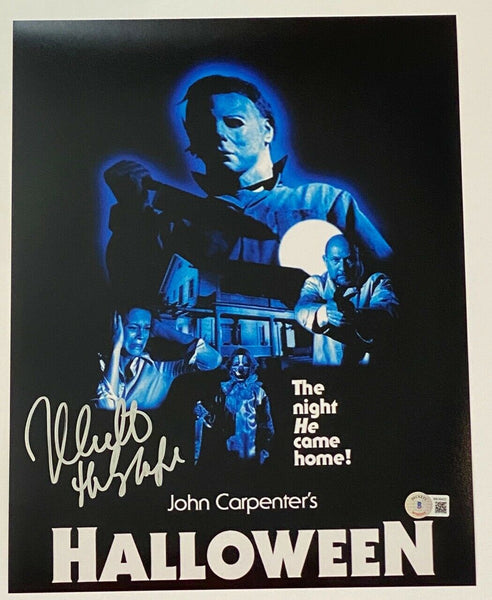 Nick Castle Signed Autographed 11x14 Photo Halloween Michael Myers Beckett COA