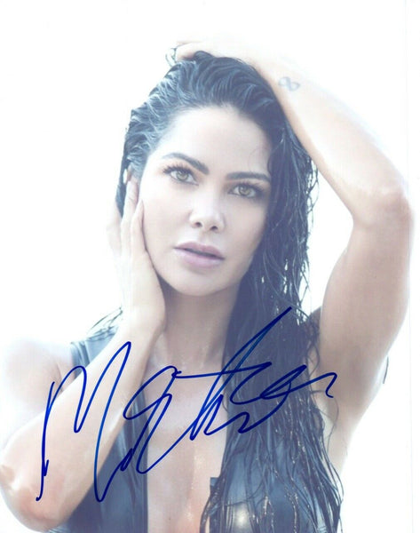 Martina Andrews Signed Autographed 8x10 Photo Maxim Model COA