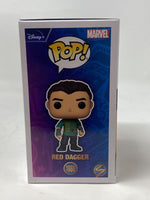 Aramis Knight Signed Funko Pop Ms. Marvel Red Dagger #1080 Autograph Beckett COA