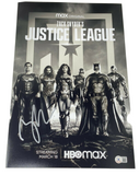 Zack Snyder Signed Autographed Justice League 11x17 Movie Poster Beckett COA