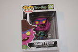 Dan Harmon Signed Rick and Morty SCARY TERRY Funko Pop Figure BAS Beckett COA
