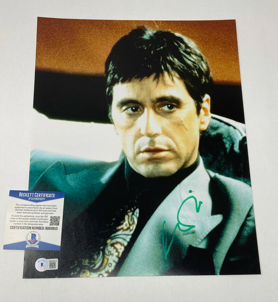 Al Pacino Signed Autographed 11x14 Photo The Godfather Beckett COA