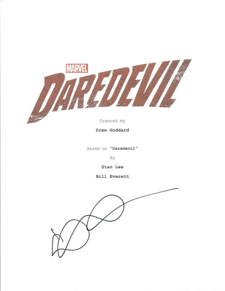 Elden Henson Signed Autographed DAREDEVIL Pilot Episode Script COA