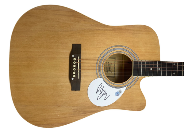 Robert Smith Signed Autographed Full Size Acoustic Guitar The Cure Beckett COA