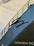 Leonardo DiCaprio Signed Titanic Movie Poster 12x18 Photo Autograph Beckett COA