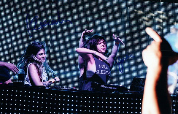 KREWELLA Signed Autographed Photo EDM DJ Group COA VD