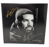 Drake Signed Autograph Scorpion Vinyl Record Album Aubrey Graham Rapper ACOA COA