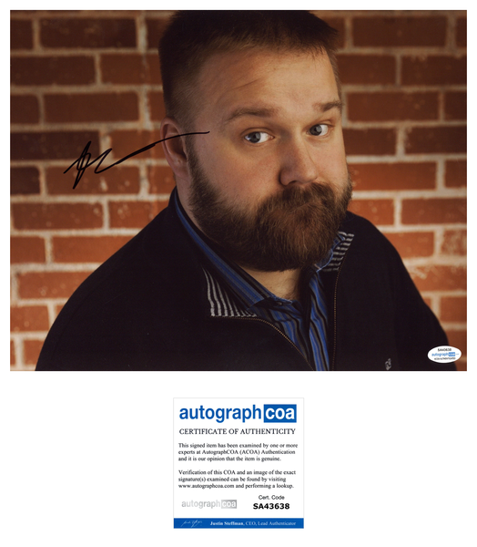 Robert Kirkman Signed Autographed 11x14 Photo The Walking Dead Creator ACOA COA