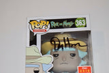 Dan Harmon Signed Rick and Morty WESTERN RICK Funko Pop Figure Beckett COA