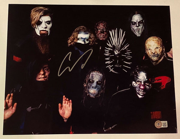 Corey Taylor Signed Autograph 11x14 Photo Slipknot Stone Sour Proof Beckett COA