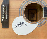 Willie Nelson Signed Autograph Full Size Acoustic Guitar Country Outlaw ACOA COA