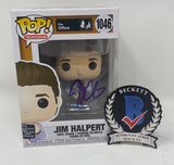 John Krasinski Signed Funko Pop Figure Jim Halpert The Office 1046 Beckett COA