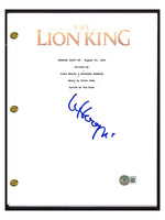 Whoopi Goldberg Signed Autographed The Lion King Full Movie Script Beckett COA