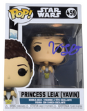 Vivien Lyra Blair Signed Funko Pop Princess Leia Star Wars Obi-Wan Beckett COA