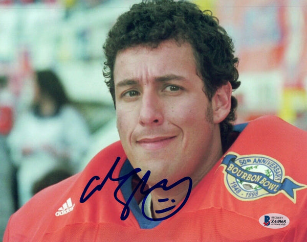 Adam Sandler Signed Autographed 8x10 Photo The Waterboy BAS Beckett COA