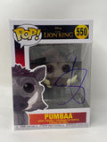 Seth Rogen Signed Autograph Funko Pop The Lion King Pumbaa 550 ACOA COA