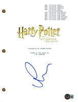 Rupert Grint Signed Autograph Harry Potter Chamber of Secrets Movie Script BAS