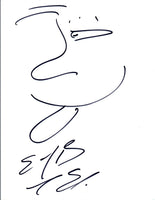 Mike Eli Signed Autographed Hand Drawn Sketch Eli Young Band COA VD