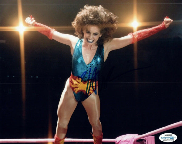 Alison Brie Signed Autographed 8x10 Photo Community GLOW Actress ACOA COA