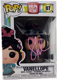 Sarah Silverman Signed Funko Pop Vanellope Ralph Breaks The Internet BAS COA