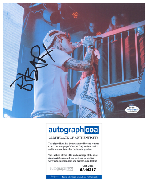 Blackbear Signed Autographed 8x10 Photo Hip Hop Rapper ACOA COA