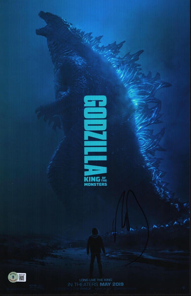 Michael Dougherty Signed Autographed Godzilla 11x17 Movie Poster Beckett COA