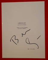 Brian Grazier Signed Autographed A Beautiful Mind Full Movie Script