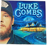 Luke Combs Signed Autograph Gettin Old Vinyl Record Album LP Beckett COA