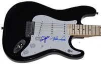 Mike Love Bruce Johnston Signed Autograph Electric Guitar Beach Boys Beckett COA