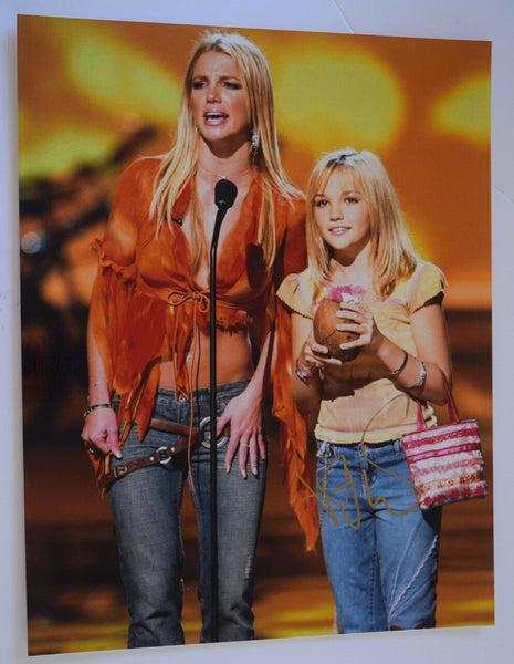 Jamie Lynn Spears Signed Autographed 11x14 Photo Zoey 101 COA VD