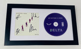 Mumford & Sons Band Signed Autograph Delta Framed CD Display Marcus x4 ACOA COA