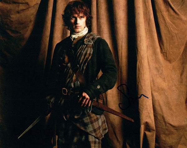 Sam Heughan Signed Autographed 8x10 Photo Outlander COA VD
