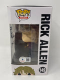 Rick Allen Def Leppard Signed Autograph Funko Pop 149 Figure Drummer Beckett COA