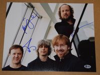 PHISH Band Signed Autograph 11x14 Photo Trey Anastasio Mike Gordon Page BAS COA