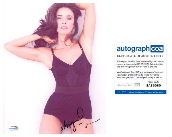 Abigail Spencer Signed Autographed 8x10 Photo Timeless Suits Actress ACOA COA