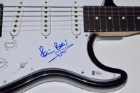 Pete Best Signed Autographed Electric Guitar THE BEATLES Beckett BAS COA