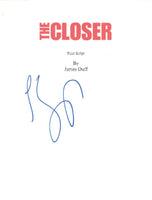Kyra Sedgwick Signed Autographed THE CLOSER Pilot Episode Script COA