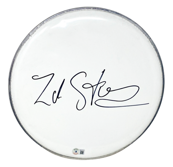 Zak Starkey Signed Autographed 12" Drumhead The Who Oasis Ringo Beckett COA