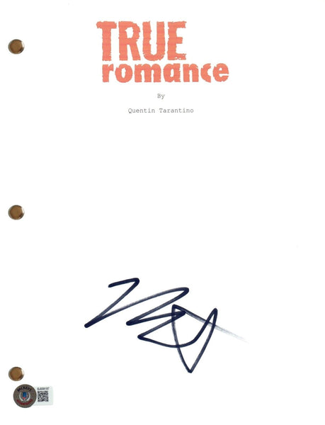 Michael Rapaport Signed Autograph True Romance Full Movie Script Beckett COA