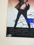ROCKY V 5 Cast Signed 11x17 Poster Sylvester Stallone Shire Young BECKETT COA