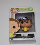 Dan Harmon Signed Rick and Morty MORTY 113 Funko Pop Figure Beckett COA
