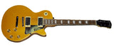 Liam Gallagher Signed Autographed Gold LP Style Electric Guitar Oasis COA